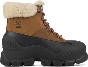 UGG Enkellaarsjes Dames Laarzen Damesschoenen Suède 1130851 Cognac