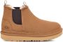 Ugg K Neumel Chelsea Schoolkind tiener gevoerde suède enkelboots camel Bruin Jongens Suede 32.5 - Thumbnail 1