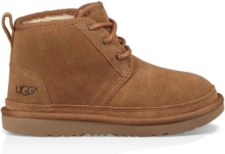 Ugg Neumel II suède veterboots camel Bruin Jongens Suede 32.5