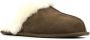UGG Pantoffels Dames Sloffen Instappers Suède Harde zool Dichte hiel scufette II Bruin - Thumbnail 1