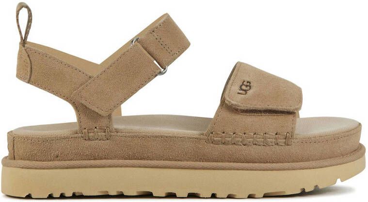 UGG suède sandaal beige