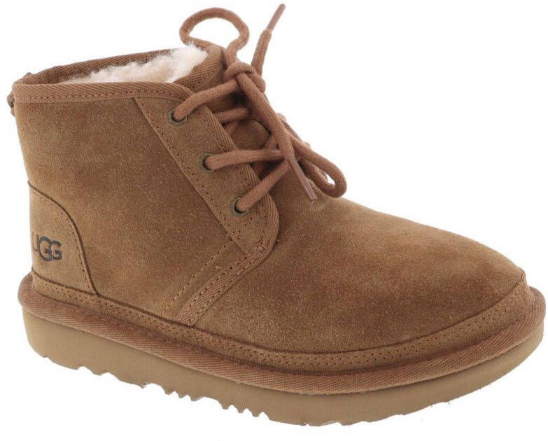 Ugg Neumel II suède veterboots camel Bruin Suede Effen 32.5 - Foto 4