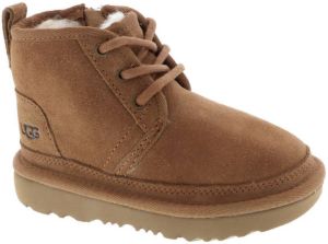 UGG Toddler Neumel Veterboots Laarzen Met Veters Jongens Cognac
