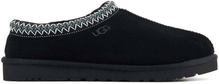 UGG Tasman suède pantoffels zwart