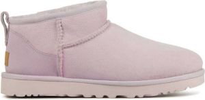 UGG Enkellaarsjes Dames Laarzen Damesschoenen Suède Ultra Mini Lila