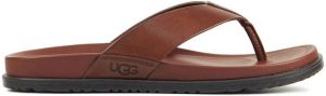 Ugg Wainscott Flip Flop voor Heren in Cognac Leather | Leder