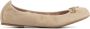 UNISA Ballerina Dames Acor Maat: 36 Materiaal: Suède Kleur: Beige - Thumbnail 1