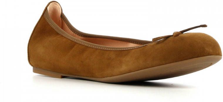 UNISA Ballerina Dames Acor Sue Maat: 39 Materiaal: Suède Kleur: Cognac - Foto 3