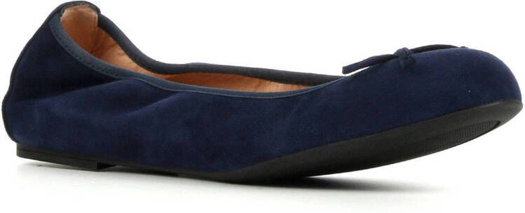 Unisa Ballerina's Dames Damesschoenen Suède Acor sue Blauw