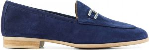 Unisa Instappers Dames Instapschoenen Damesschoenen Suède Dalcy sue Blauw