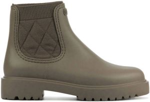 Unisa Chelsea boots Dames Laarzen Damesschoenen Rubberen Frades Taupe