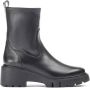 UNISA Enkelboots Dames Jofo Maat: 42 Materiaal: Leer Kleur: Zwart - Thumbnail 2