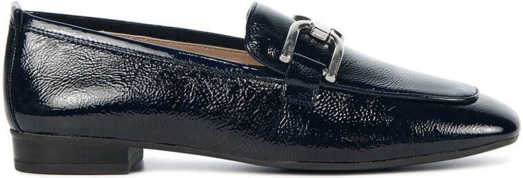 Unisa lakleren loafers met gesp zwart