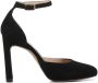 Unisa Pumps Stiletto Dames Damesschoenen Suède Blokhak hoogte 7 cm Paddy Zwart - Thumbnail 1