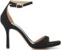 Unisa Pumps Stiletto Dames Damesschoenen Suède hoogte 8 cm Yasu Zwart - Thumbnail 1