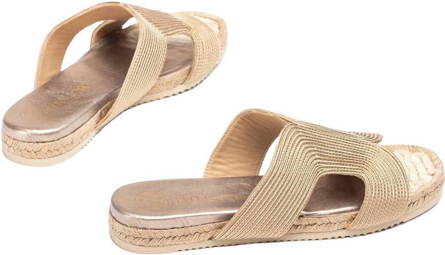 Unisa Abien_Sou slippers goud - Foto 3