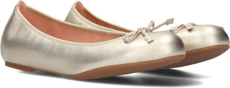 UNISA Ballerina Dames Acor Leer Goud - Foto 2