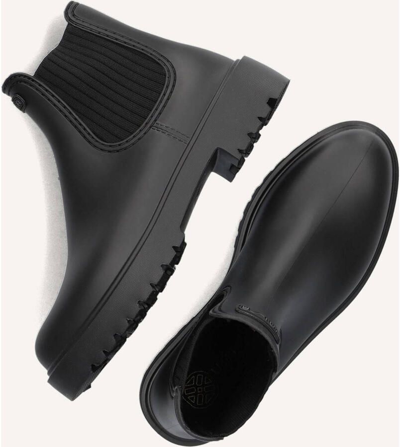 UNISA Chelsea Boots Dames Feliz Rubber Zwart - Foto 6