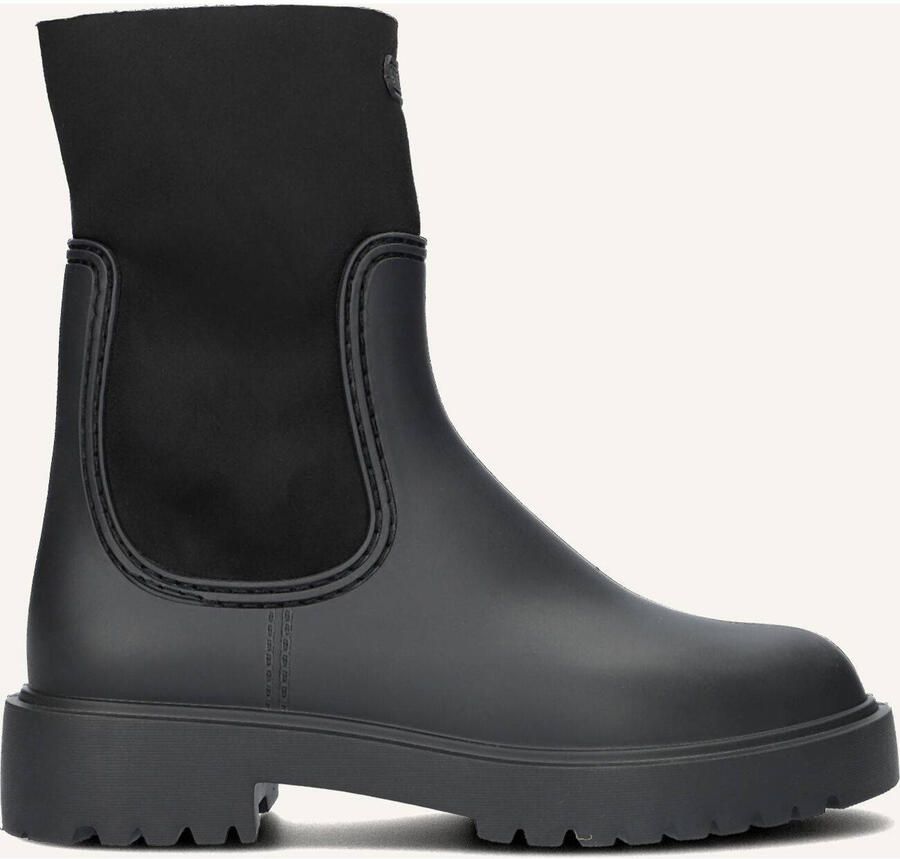 UNISA Enkelboots Dames Fluor Kunststof Zwart