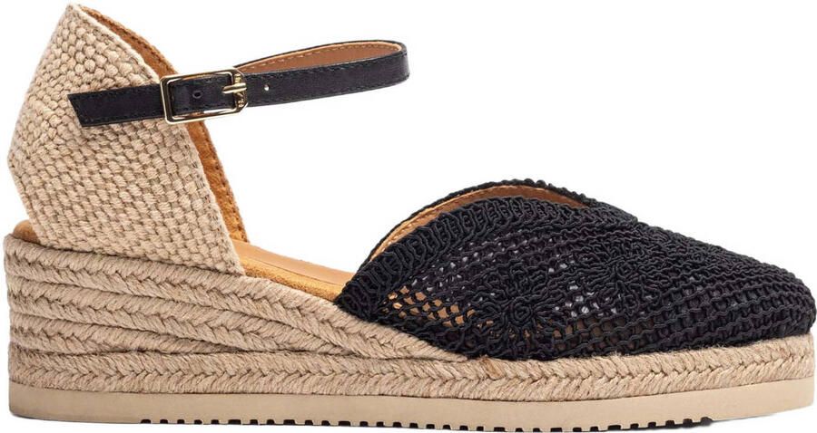 Unisa Ceuta_Nto espadrilles zwart