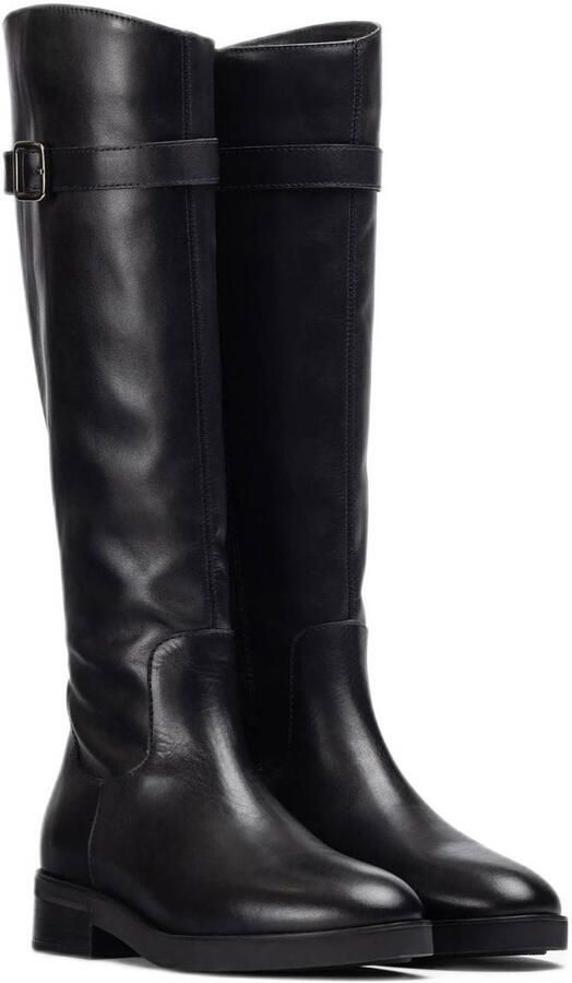 Unisa Edeli_BS leren hoge laarzen zwart - Foto 3