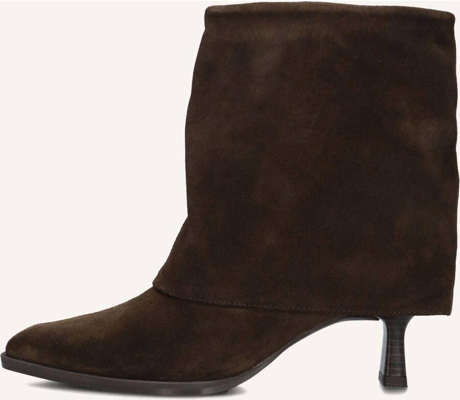 Unisa Lario Enkellaarsjes Enkelboots met rits Dames Taupe - Foto 6
