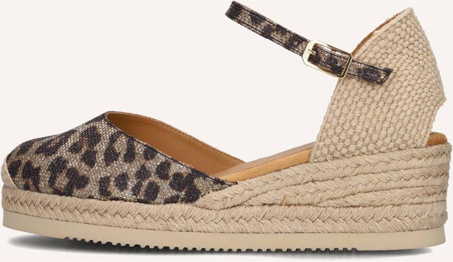 UNISA Espadrilles Dames Cisca Textiel Beige - Foto 6