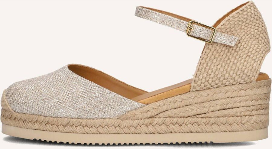UNISA Espadrilles Dames Cisca Maat: 41 Materiaal: Leer Kleur: Goud - Foto 6