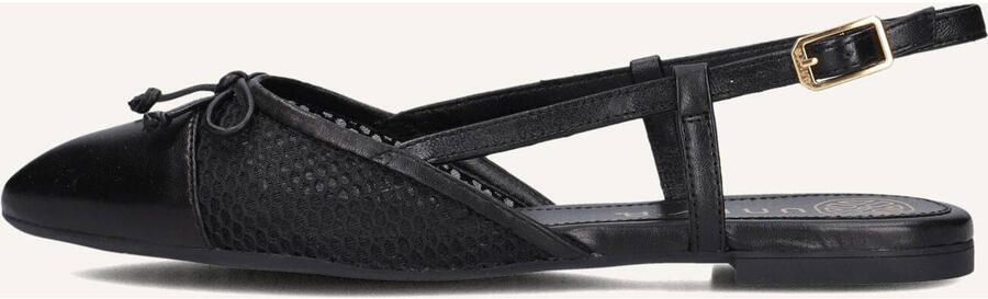 UNISA Slingbacks Dames Amale Leer Zwart - Foto 5