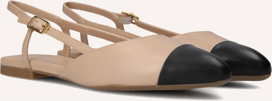 Unisa Beige Slingback Hakken met Puntige Neus Beige Dames - Foto 4