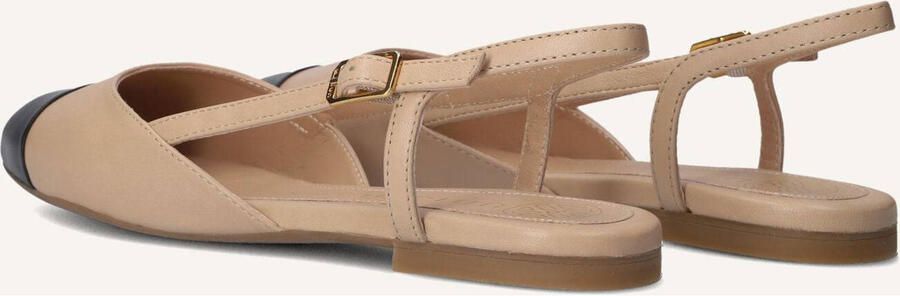 UNISA Slingbacks Dames Asley Leer Beige - Foto 3