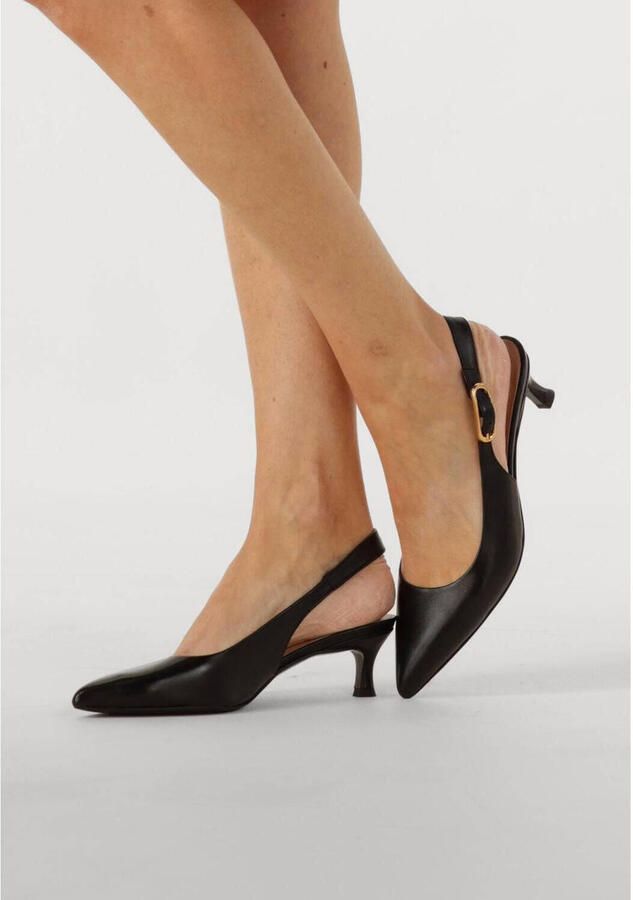 UNISA Slingbacks Dames Ibon Maat: 41 Materiaal: Leer Kleur: Zwart - Foto 2