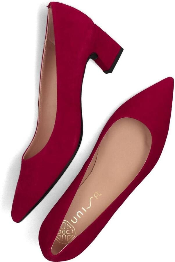 UNISA Pumps Dames Jasul Suède Rood - Foto 3