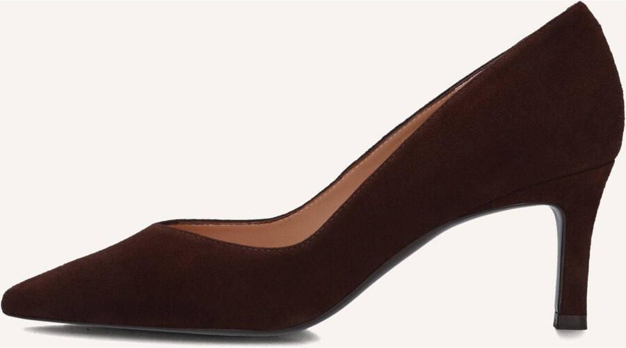 UNISA Pumps Dames Landas_ks Maat: 40 Materiaal: Suède Kleur: Bruin - Foto 6
