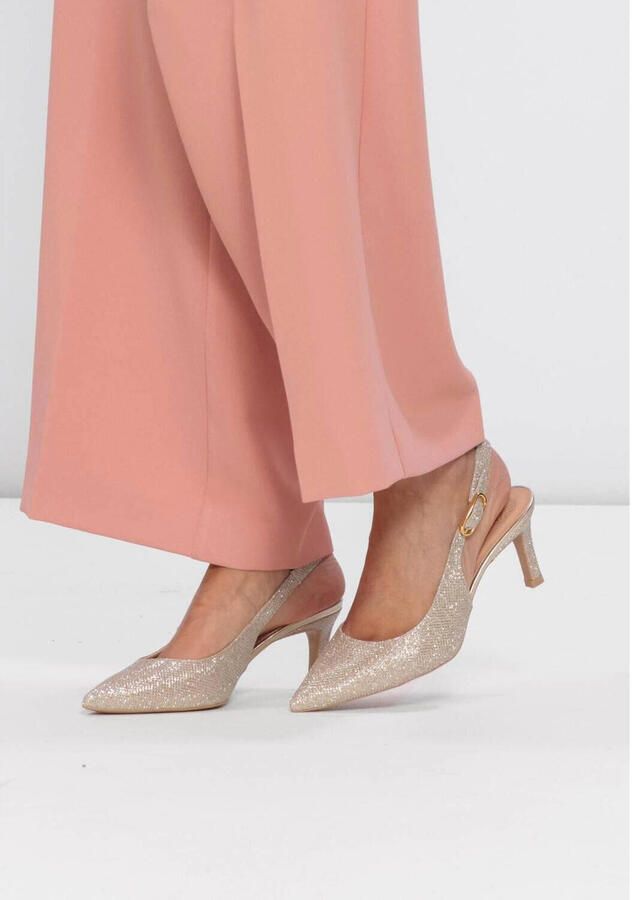 UNISA Slingbacks Dames Lanz Textiel Goudkleurig - Foto 6