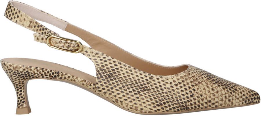 UNISA Slingbacks Dames Ibon Leer Beige