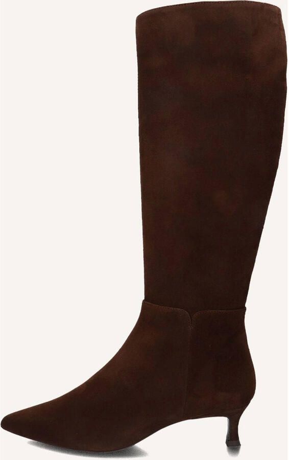 Unisa Inver Enkellaarsjes Enkelboots met rits Dames Bruin - Foto 6