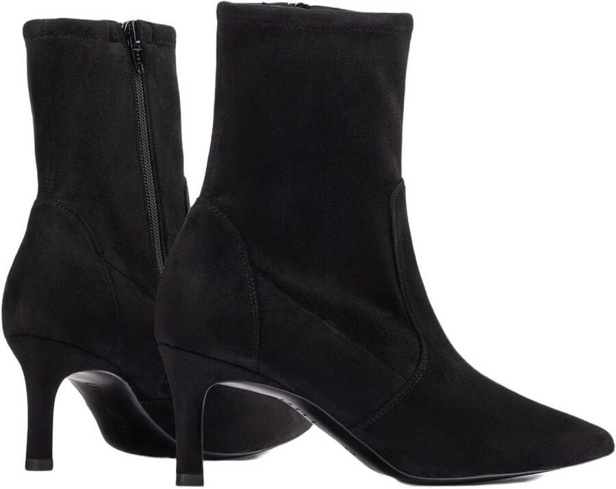 Unisa Lavoy Enkellaarsjes Enkelboots met rits Dames Zwart - Foto 7