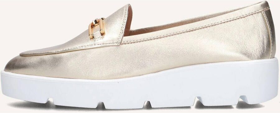UNISA Loafers Dames Famo Leer Goudkleurig - Foto 2