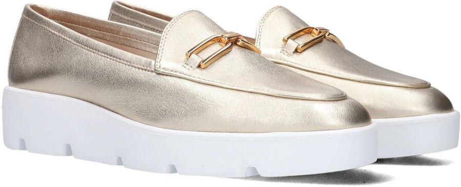 UNISA Loafers Dames Famo Leer Goudkleurig
