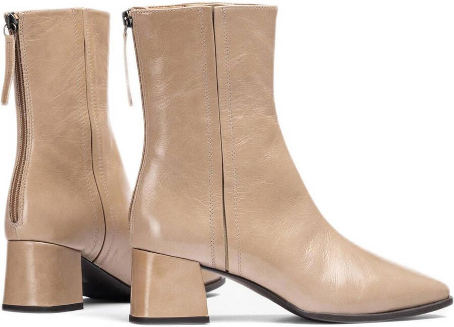 Unisa Lucas lakleren enkellaarzen beige - Foto 2