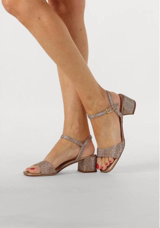 UNISA Sandalen met Hak Dames Kirk Textiel Brons - Foto 6