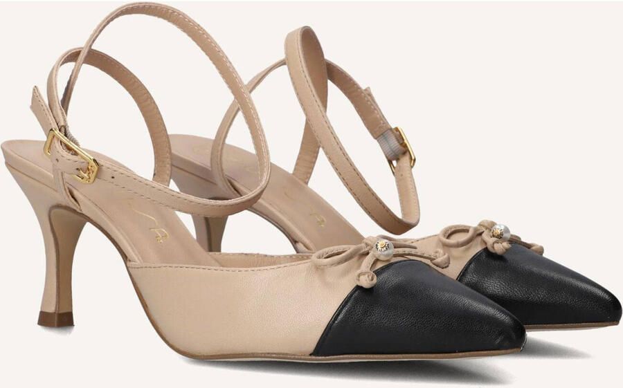 UNISA Sandalen met Hak Dames Larua Leer Beige - Foto 2