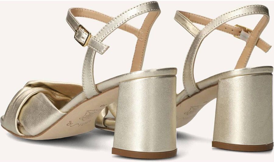 UNISA Sandalen met Hak Dames Medway Maat: 39 Materiaal: Rubber Kleur: Goud - Foto 3