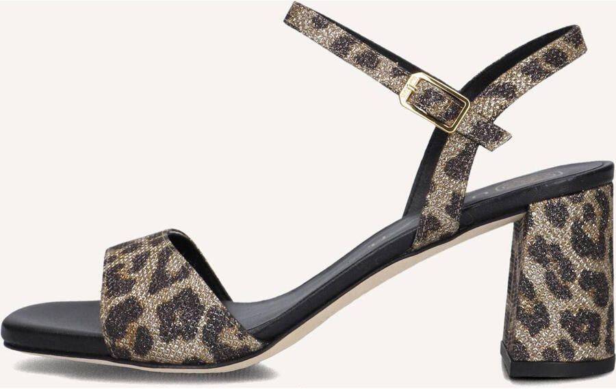 UNISA Sandalen met Hak Dames Moraty Textiel Bruin - Foto 3