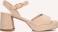 Unisa Ney Sandalen Dames Beige - Beige