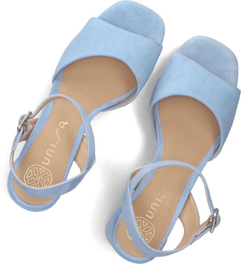 UNISA Sandalen met Hak Dames Ney Suède Blauw - Foto 6