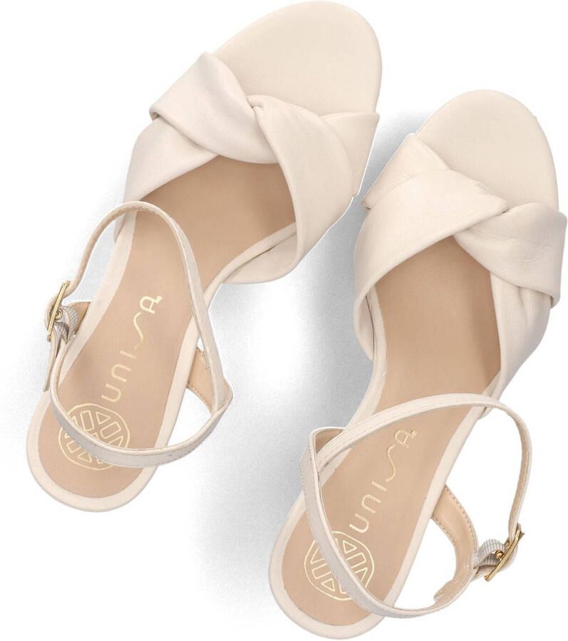 UNISA Sandalen met Hak Dames Onoa Leer Beige - Foto 2