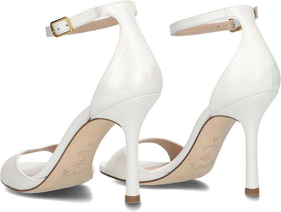 Unisa Sandalen Dames Damesschoenen Leer Blokhak hoogte 8 cm Yasu bride Wit - Foto 2