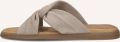 UNISA Teenslippers Dames Camby Suède Beige - Beige